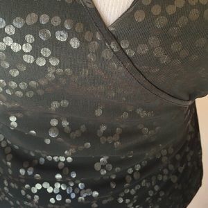 BCBG super cute wrap top